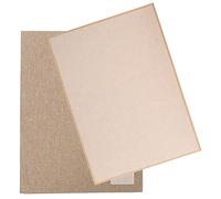 Ciieeo Papier de Riz Xuan Semi-cuit 18x25 Cm 12 Feuilles pour Peinture Chinoise et Calligraphie Artistique, Papier Délicat à Peindre pour Artistes, Accessoire D'écriture Traditionnel