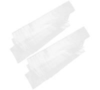 Ciieeo Paquet à Parapluie Jetables 13x72cm 200 Imperméables en Plastique Faciles à Ranger et Pratiques pour L'été Vacances Jours de Pluie