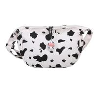 Ciieeo Paquet Bandoulière Harajuku en Toile, Petit et Léger, pour Femmes | Blanc, Compartiments Multiples et Usage Pratique, pour Shopping et Café du Matin