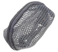 Ciieeo Paquet De Rangement pour Éponges De Maquillage Filet, Trousse Porte-Monnaie Mini Grise Foncée, Porte-clés Pratique pour Femme, Usage Quotidien, Compact Et Léger