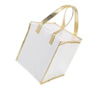 Ciieeo Paquet pour Gâteaux et Pizzas Paquet de Alimentaire Poignée Conservation des Aliments Chauds et Froids 1 Pièce