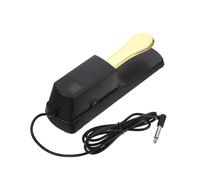 Ciieeo Pédale de Sustain pour Piano Portable en Métal Doré, Pédale Compacte Antidérapante Compatible Clavier Midi, Accessoire Pratique pour Piano Électronique et Clavier Numérique
