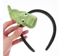Ciieeo Pendentif crocodile pour poupées - Bandeaux - Accessoires de cheveux - Animaux en peluche - Bandeaux - Vêtements - Bandeaux en tissu - Serre-tête crocodile - Barrette à cheveux