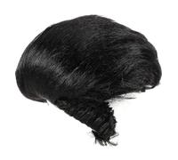 Ciieeo Perruque Vintage Noire pour Hommes Style Punk pour Cosplay et Fête Résistante Chaleur Confortable et Stylée