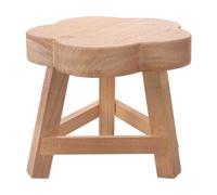 Ciieeo Petit Tabouret Décoratif en Bois Support Stable et Structure Ergonomique, Piédestal de Fleur pour Plantes et Objets Artisanaux, pour Bureaux et Tables Maison