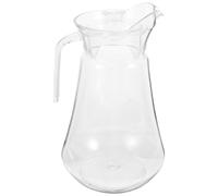 Ciieeo Pichet à Boissons Polyvalent 2 L en Matériau Incassable Couvercle pour Servir Jus, Thé et Boissons Fraîches en Été