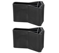Ciieeo Pieds d'Échelle Patins Antidérapants en Caoutchouc Lot de 2 Accessoires pour Échelle Télescopique Usage Professionnel Style Aléatoire