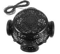 Ciieeo Piège à Écrevisses en Plastique Réutilisable Nasse à Crabes 4 Entrées Corde 6 M Filet de Pêche Robuste pour Crevettes Homards Anguilles et Crabes Matériel de Pêche Portable