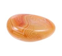Ciieeo Pierre Roulée en Agate Rubanée Naturelle 4-5 Cm Cristal de Pierre Naturelle Polie et Décoration Maison Intérieure Lisse Lithothérapie et Relaxation