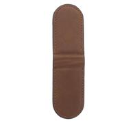 Ciieeo Pince à Billets Simple en PU Marron, Légère, Magnétique pour | Format Portable, Maintient Billets et Cartes, Texture Unique, Style, Usage Business et Office