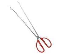 Ciieeo Pince à Crabe en Acier Inoxydable 53 Cm, Pince à Déchets Pratique à Large Ouverture Poignée Dentelée Antidérapante, Outil de Ramassage Polyvalent pour Nettoyage Extérieur Cuisine