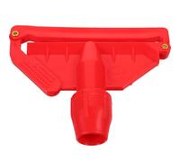 Ciieeo Pince de Fixation Rouge pour Tête de Balai à Franges Détachable, Accessoire en Plastique Résistant, Clip Amovible Compatible Serpillière, pour Entretien et Remplacement Facile