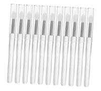 Ciieeo Pinceaux pour Nail Art en Silicone Réutilisables, 20 Bâtonnets Applicateurs Transparents Effet Miroir Métallique, Kit Polyvalent pour Poudre à Paillettes et Manucure