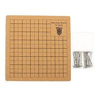 Ciieeo Planche en Liège Macramé 8 Pouces avec Épingles en T Inoxydables Kit DIY pour Mesurer Bracelets Et Artisanat De Nouage Création De Bijoux