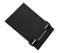 Ciieeo Plaque de Verrouillage de Porte en Plastique Noir Protection de Serrure de Porte pour Serrure à Clavier Électronique à Empreinte Digitale Installation Facile Anti-Erreur