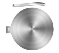 Ciieeo Plaque pour Induction Plateau Chauffant Rapide Adaptateur en Acier Inoxydable Diffuseur de Chaleur Alimentaire Polyvalent Compatible Piano de Cuisson Induction pour Usage