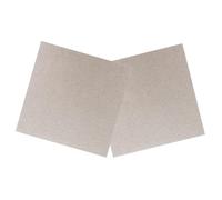Ciieeo Plaques de Mica pour Micro-ondes 5,1 X 5,1 Pouces Feuille Résistante Isolation Thermique Accessoires pour Four Remplacement 2 Pièces Adaptées la Réparation de Micro-ondes