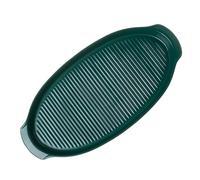 Ciieeo Plat de Cuisson Ovale Céramique avec Poignées Anti-brûlure Plat Four Multifonction pour Cuisson Sushi et Gratin Facile à Nettoyer Petit Modèle Vert Foncé