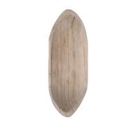 Ciieeo Plateau à Fruits Massif Assiette Multifonctionnelle Minimaliste pour Fruits Snacks et Décoration Plateau et Facile à Nettoyer Élément Naturel pour Cuisine et Salle à Manger