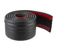 Ciieeo Plinthe Autocollante Flexible 2 M X 98 CM Moulure Murale Noire en Mousse Auto-Adhésive Garniture de Plinthe pour Salon la Cuisine et Salle de Bain Moulage à Peler et Coller