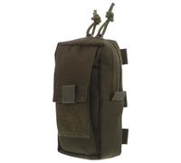 Ciieeo Pochette à Bandoulière Militaire Verte pour Téléphone Portable Étanche, Poche Zippée Compacte pour Randonnée, Chasse et Vélo, Paquet Utilitaire Outdoor Multifonction