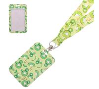 Ciieeo Pochette de Carte D'identité Scolaire en Polyester et Plastique, Porte-badge Polyvalent et Pratique pour Étudiants, pour L'école et Activités Extérieures