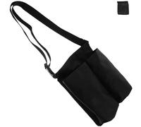 Ciieeo Pochette de Taille Réglable pour Bouteilles de Massage Double, en Tissu Oxford et Pp, Accès Pratique à L'huile et Lotion, Confortable pour Praticiens du Massage