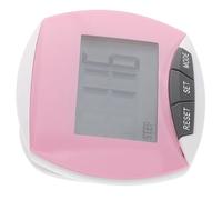 Ciieeo Podomètre Électronique, Pédomètre de Fitness, Compteur de Pas Précis, Abs, Rose, Portable, Gestion Santé, Pile, pour Sport et Exercice, Amateurs de Sports de Plein Air