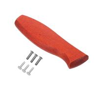Ciieeo Poignée de Remplacement en Bois Ergonomique pour Couteau Cuisine, Manche Incurvé 12,5 Cm, Installation Facile, pour Découpe et Usage Quotidien