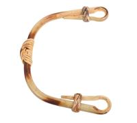 Ciieeo Poignée de Théière en Rotin Naturel Tressé Remplacement Poignée Forme en U Petite Taille 9-11 CM Hauteur 85 CM Isolation la Chaleur Compatible Théière Japonaise et Bouilloire