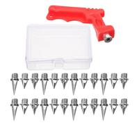 Ciieeo Pointes D'athlétisme en Métal Robustes et Stables pour Chaussures de Course, Forme Conique, Adaptées aux Athlètes sur Piste et Terrain, Set Complet 48 Pointes