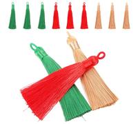 Ciieeo Pompons à Coudre Soi-même 12 Pièces en Tissu Doux pour Marque-pages, Accessoires Délicats et Stylés, pour Porte-clés et Décoration Quotidienne