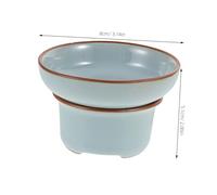 Ciieeo Porcelain Tea Filter Set Fine Mesh Ceramic Loose Leaf Infuser Artistic Design For Home Office Tea Brewing