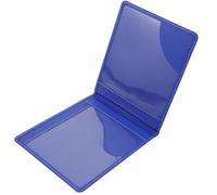 Ciieeo Porte-certificat D'invalidité Vide Bleu Foncé Étui Multifonctionnel Compact en Plastique Résistant Pochettes de Protection pour Cartes D'identité et Cartes de Bus et Bancaires