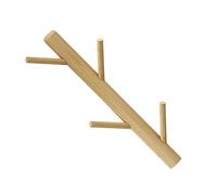 Ciieeo Porte-manteau Mural En Pin Naturel Crochets Muraux Support Suspendu Forme Branche Pour Chambre à Coucher Support Rangement Sans Perçage