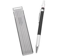 Ciieeo Porte-mines Mécanique Noir Mine Noire, Crayon D’écriture pour Élève, Papeterie Pratique pour Dessin Technique et Fournitures Scolaires, Ergonomique Antidérapant, Rechargeable