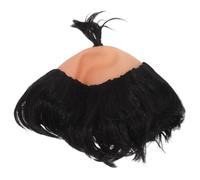 Ciieeo Postiche de Samouraï Chauve pour Cosplay, Postiche Drôle 1 Pièce, Matériau Léger et Confortable, Accessoire de Fête Costumée pour Jeux de Rôle et Déguisement Chevalier, Décoration