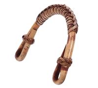 Ciieeo Pot simple en rotin Poignée de bouilloire à thé Remplacement de la poignée du pot Accessoires de théâtre Khaki