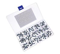 Ciieeo Potentiomètres Ajustables 3 Broches Bleu et Blanc 100Ω à 1Mω Assortiment 150 Pièces Composants de Résistance Haute Précision Accessoires Électroniques pour Réglage et Contrôle