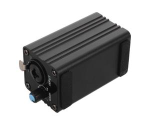 Ciieeo Préamplificateur Micro Dynamique Filaire avec Alimentation 48v, Clarté Vocale et Connexion Stable, Métal et Plastique, pour Enseignement en Classe