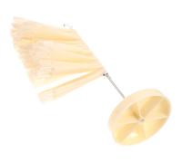 Ciieeo Présentoir à Ongles pour Entraînement et Présentation de Couleurs 120 Bâtonnets en Plastique Beige pour Salon de Manucure