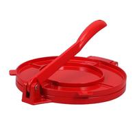 Ciieeo Presse À Pâte À Pizza Outil De Pressage De Tortilla En Alliage D'Aluminium Presseur De Pâte Rouge Outil De Pressage De Farine