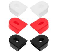 Ciieeo Protège-manivelles Prolonge la Durée du Pédalier en Silicone 3 Paires Protection Solide Accessoire Pratique pour Vélo VTT pour Manivelle de Vélo pour Cyclisme