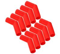 Ciieeo Protège Sélecteur de Vitesse pour Moto Installation Rapide et Protection Solaire Rouge 10 Pièces en Silicone Accessoire Essentiel pour Hommes et Femmes