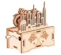 Ciieeo Puzzle Bois Boîte à Musique DIY pour Garçon Fille et Adultes Éducatif à Assembler Puzzle Manuel Bois Développement Créatif et Détente Sonore