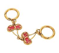 Ciieeo Rallonge de Bandoulière de Paquet à Main en Alliage Rouge, Chaîne pour Embrayage Élégante, Solution pour Sangle Courte, Usage Polyvalent, Design Stylé pour Femmes, pour Shopping