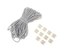 Ciieeo Rallonge de Chaînette à Billes Pom pour Store Enrouleur, Sûre | Connecteur de Remplacement, Longueur Réglable, pour Rideaux et Ventilateur de Plafond, Usage Quotidien