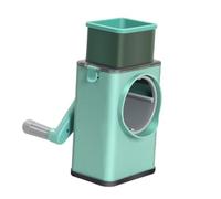 Ciieeo Râpe Rotative Manuelle Multifonction Trancheuse et Éminceuse Légumes Outil de Cuisine Compact Facile à Nettoyer Utiliser pour Pommes de Terre et Légumes