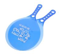 Ciieeo Raquettes de Plage Plastique pour Badminton Jeu Extérieur Set Raquettes Sportives Légères pour Adultes et Adolescents Durables et Confortables Équipement de Fitness Familial