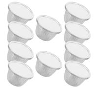 Ciieeo Récipient Alimentaire en Papier Aluminium 10 Pièces 700ml Argenté